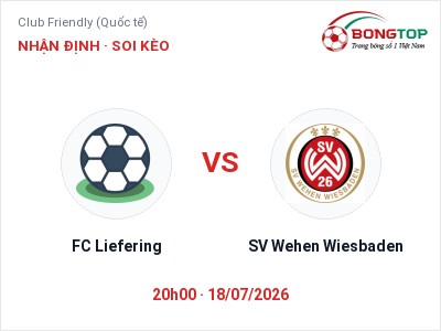 Nhận định bóng đá FC Liefering vs SV Wehen Wiesbaden (20h00, 18/07): Khó cho đội khách