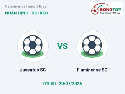 Nhận định bóng đá Juventus SC vs Fluminense SC (01h00, 20/07): Khó cho đội khách