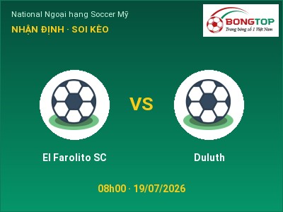 Nhận định bóng đá El Farolito SC vs Duluth (08h00, 19/07): Khó cho đội khách