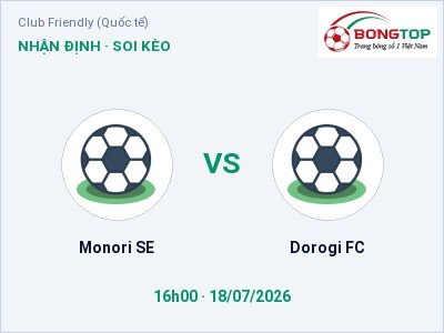Nhận định kèo Monori SE vs Dorogi FC 16h00 ngày 18/07 – Đội khách sáng cửa