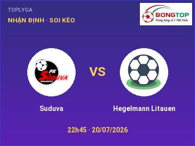 Nhận định bóng đá Suduva vs Hegelmann Litauen (22h45, 20/07): Cửa trên gọi tên chủ nhà